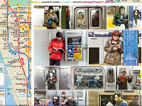 Виртуальная подземная библиотека начала свою работу в метро Нью-Йорка
