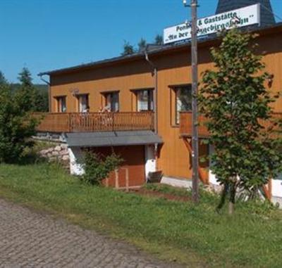 фото отеля Pension & Gaststätte An der Erzgebirgsbahn Oberwiesenthal